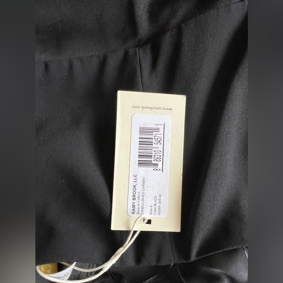 Ramy Brook Carmen Metallic Strapless Dress Size 4 MSRP $525 - Picture 6 of 6